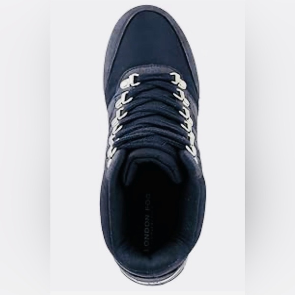 LONDON FOG Womens Maise High-Top Sneaker Bootie Lace-Up Ankle Boot - Picture 3 of 4